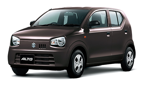 スズキ・アルトF ブラウンメタリック