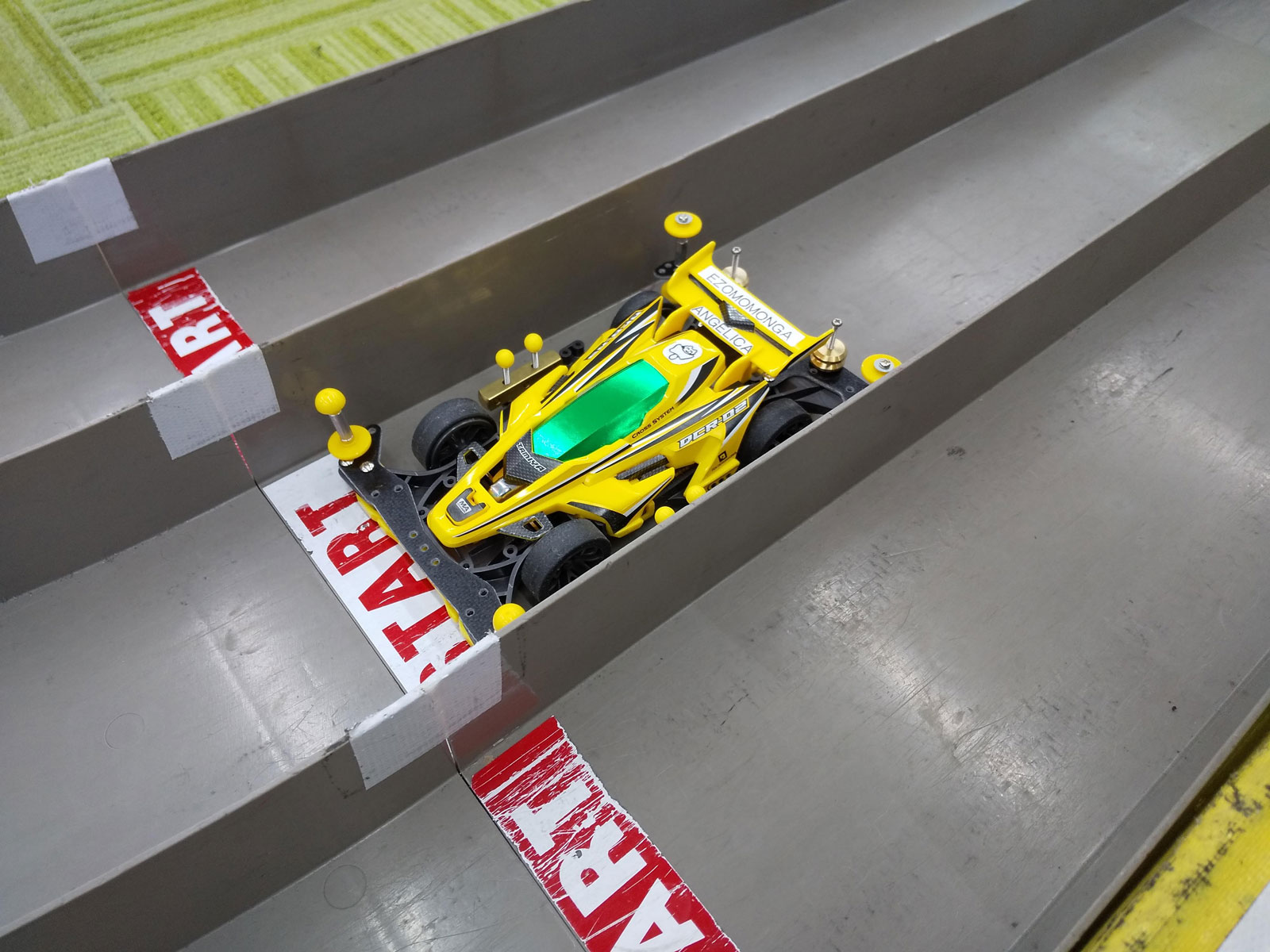 スタート位置のタエちゃん2号